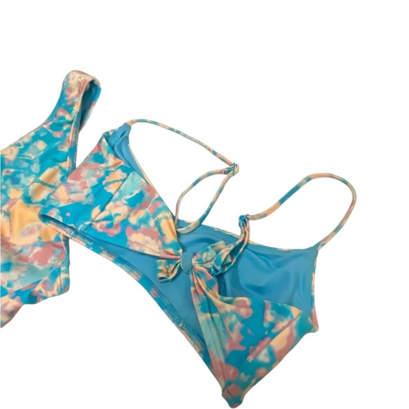 Victoria's Secret Colorful Tie-Dye Bikini Set - Picture 6 of 7